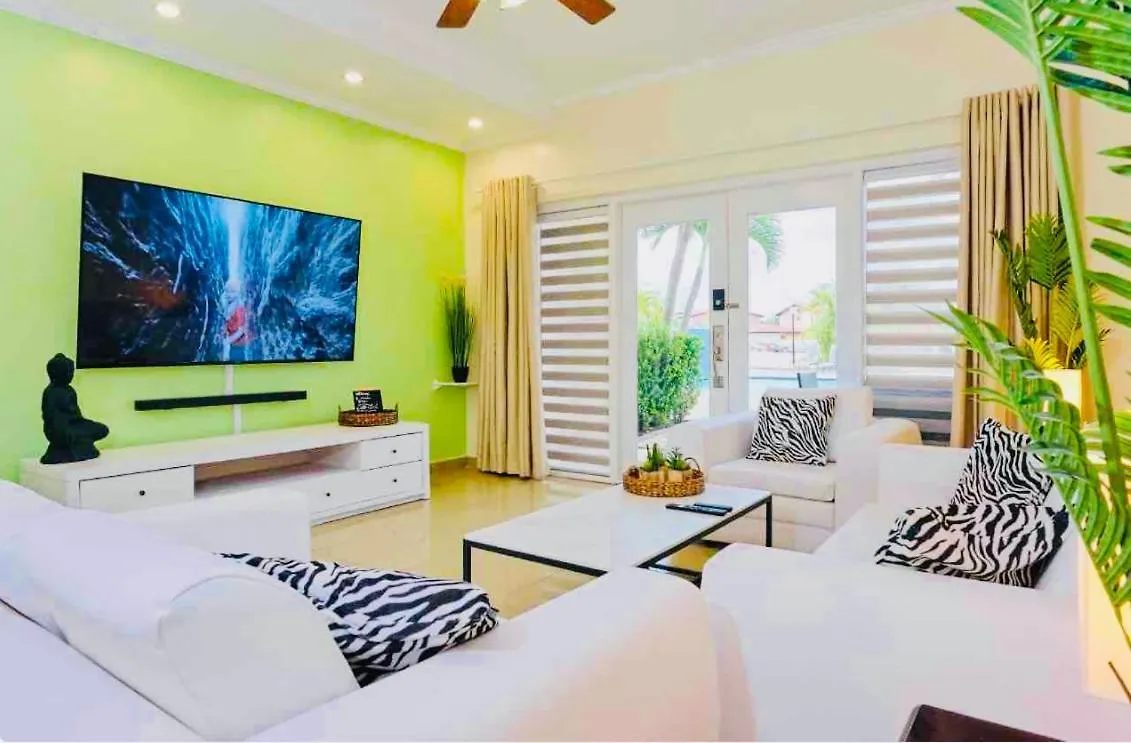 Eagle Beach Aruba Breeze Condominium Lime Palm Beach